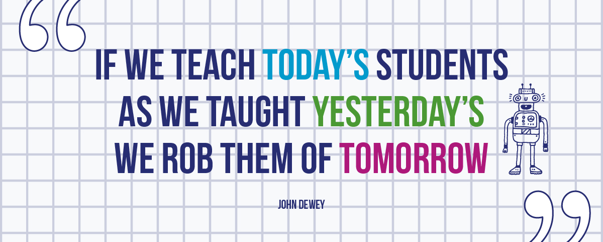 Why technology and teaching go hand in hand